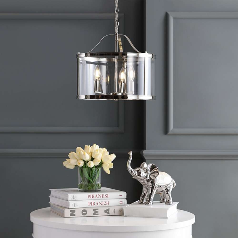 Safavieh - Jude 3Lt 16 Inch Pendant - Nickle - PND4041A veiw 2