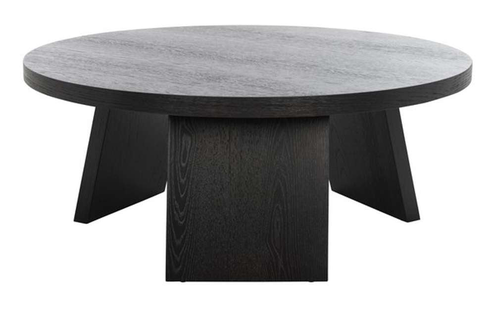 Safavieh - Couture - Julianna Wood Coffee Table - Black - SFV2127B veiw 1