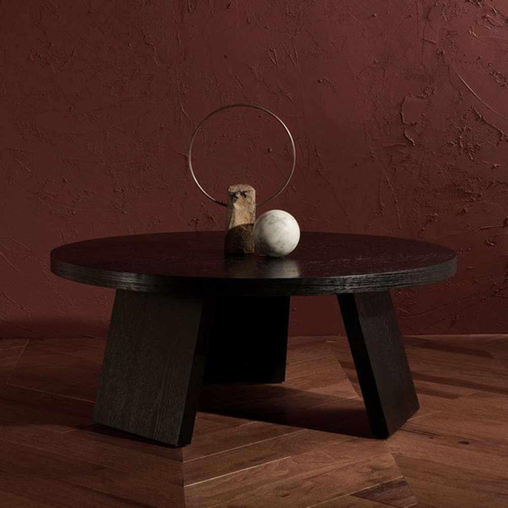 Safavieh - Couture - Julianna Wood Coffee Table - Black - SFV2127B veiw 3