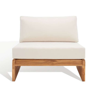 Safavieh - Couture - Julianne Teak Patio Chair - Natural - Beige - CPT1031A veiw 2