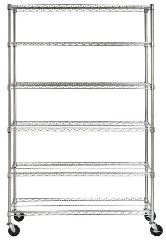 Safavieh - Juliet6 Tier Heavy Duty Shelve - Chrome - HAC2005A veiw 2