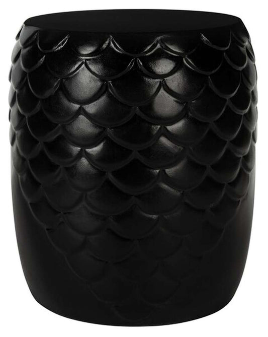 Safavieh - Julyvia Concrete Accent Stool - Black - VNN1037C veiw 1