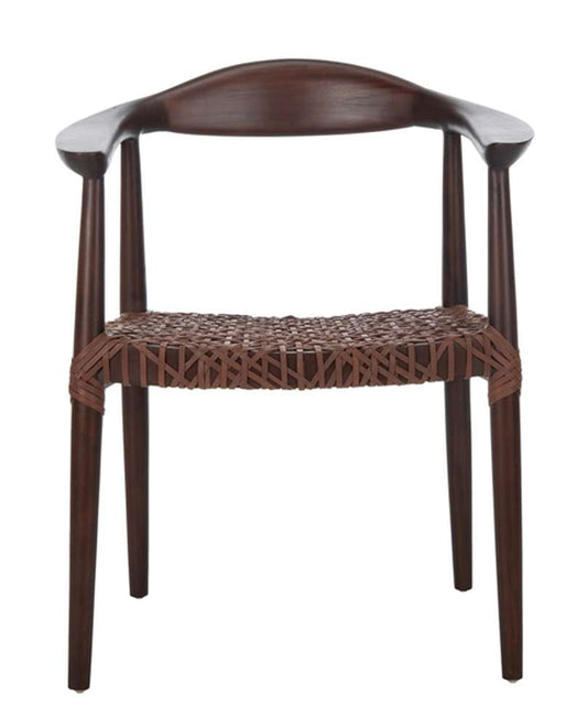 Safavieh - Juneau Accent Chair - Walnut - Brown - ACH1003C veiw 1