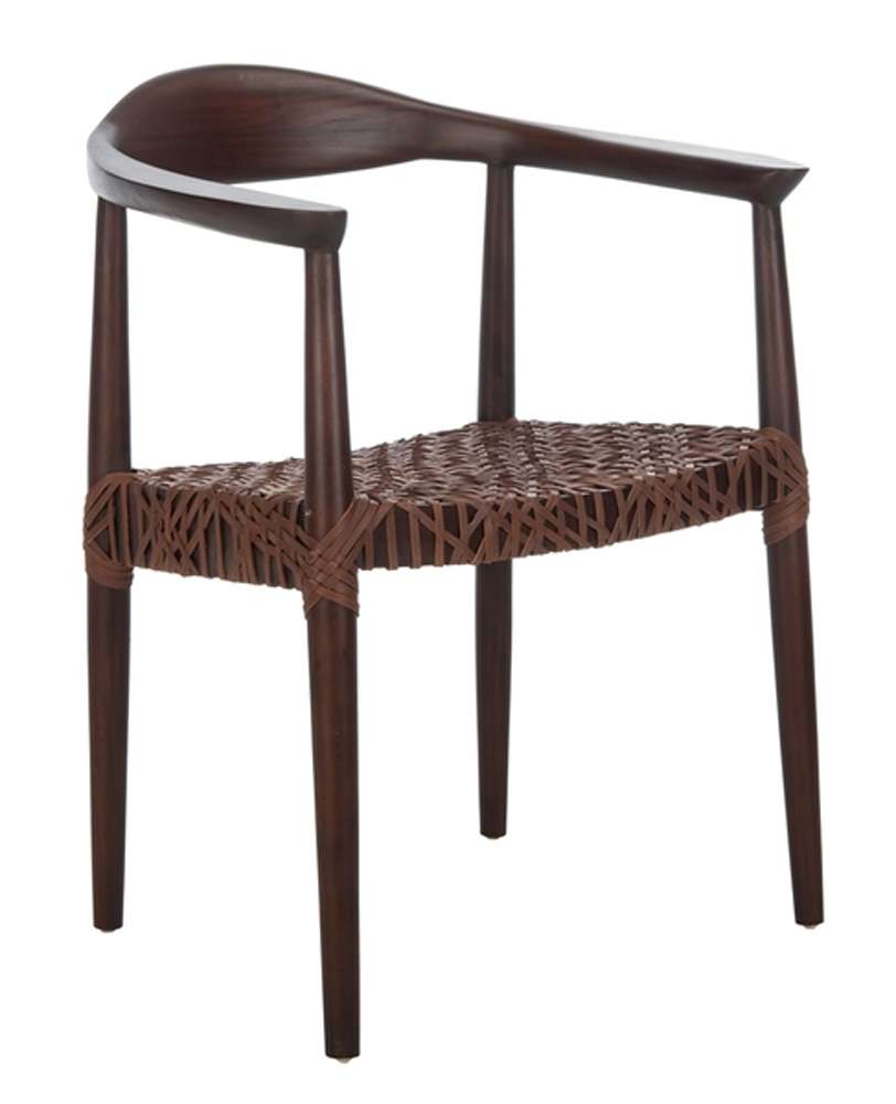 Safavieh - Juneau Accent Chair - Walnut - Brown - ACH1003C veiw 4