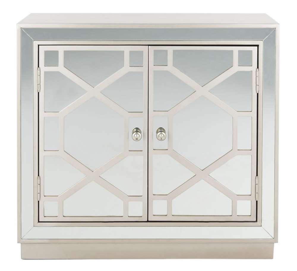 Safavieh - Juniper 2 Door Chest - Champagne - Mirror - CHS6405A veiw 1