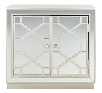 Safavieh - Juniper 2 Door Chest - Champagne - Mirror - CHS6405A veiw 1