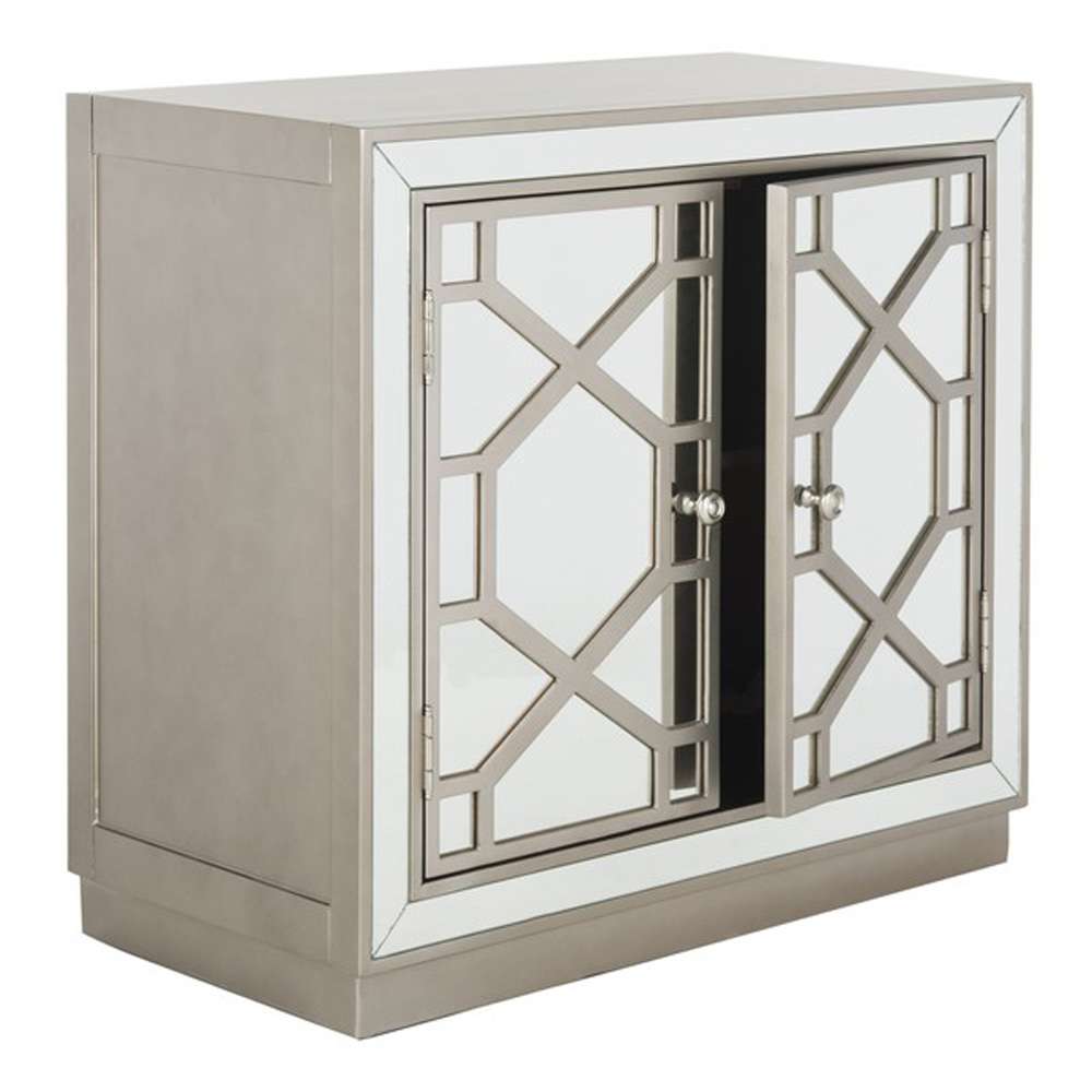 Safavieh - Juniper 2 Door Chest - Champagne - Mirror - CHS6405A veiw 3