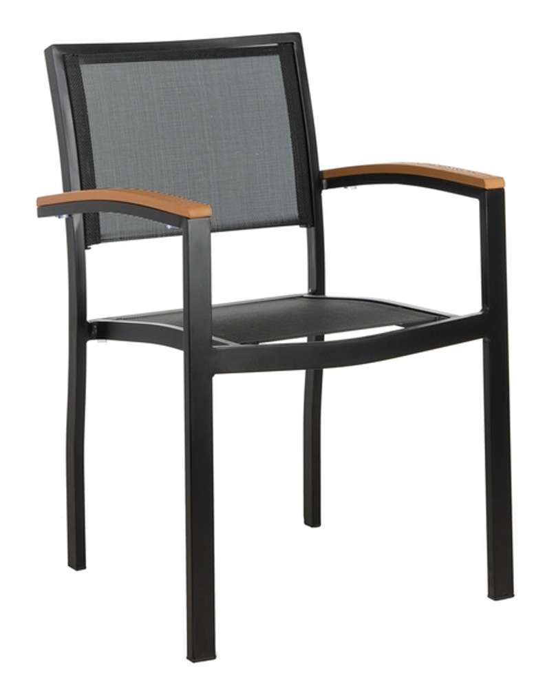 Safavieh - Kaelan Chair - Black - Brown  (Set of 2) - PAT4030A-SET2 veiw 3
