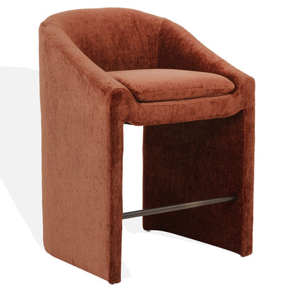Safavieh - Kagan Chenille Counter Stool / Ochre - SFV4857F view 3