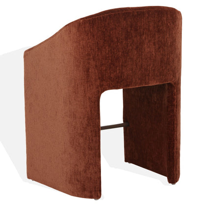 Safavieh - Kagan Chenille Counter Stool / Ochre - SFV4857F view 4