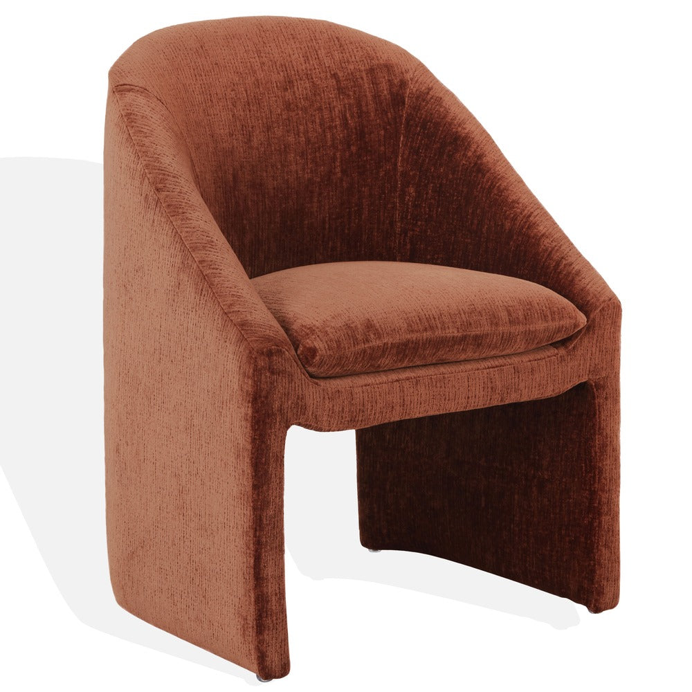 Safavieh - Kagan Chenille Dining Chair / Ochre - SFV4856F view 3