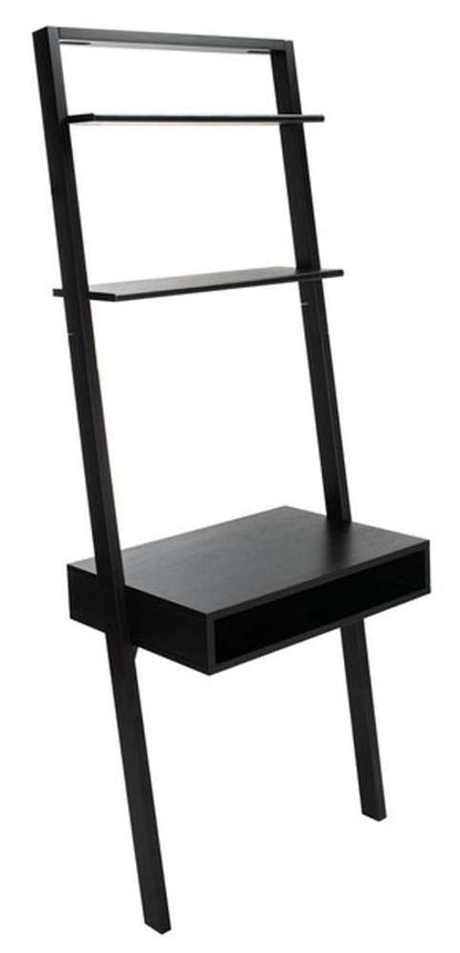 Safavieh - Kamy 2 Shelf Leaning Desk - Black - DSK9401D veiw 3
