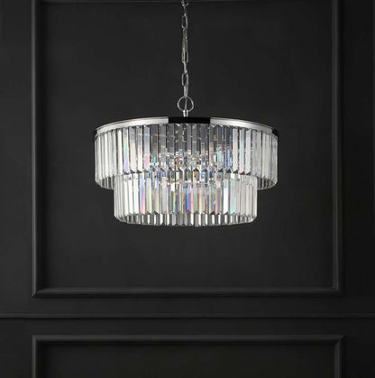 Safavieh - Couture - Karissa 2 Tier Chandelier - Chrome - CTL1005A veiw 1