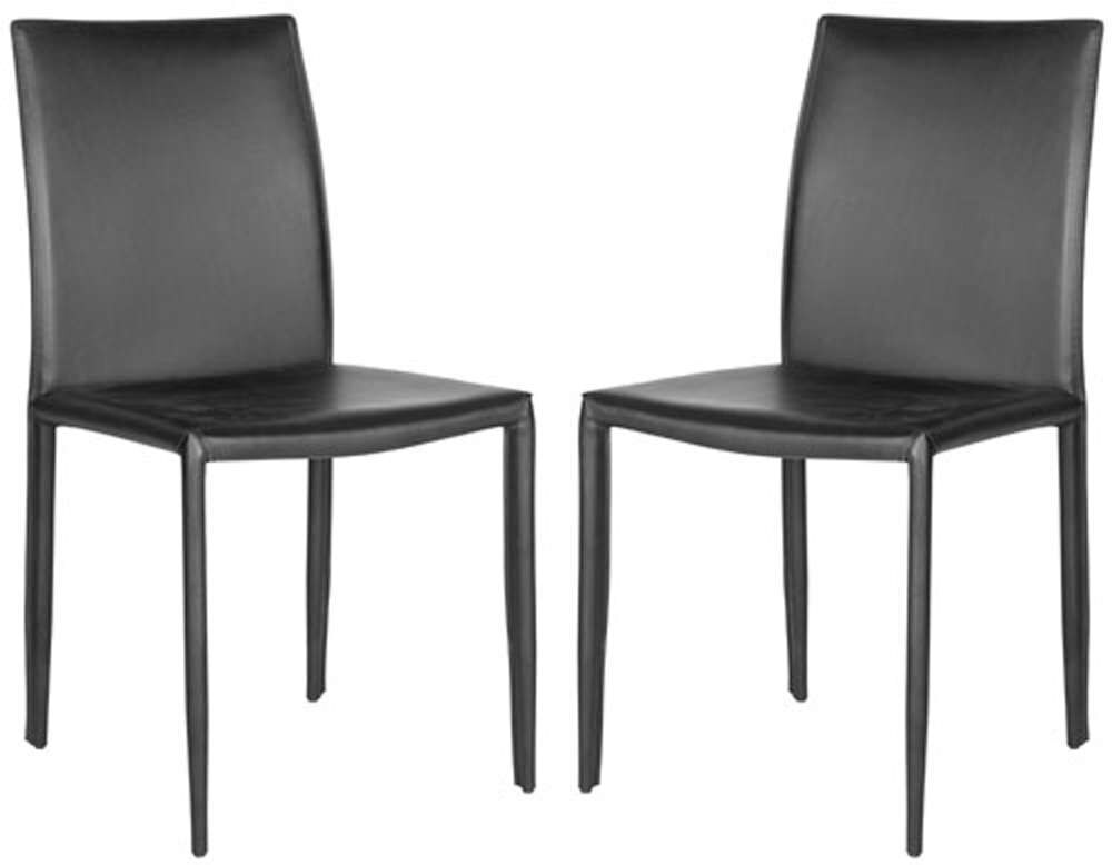 Safavieh - Karna Kd Side Chair - Black  (Set of 2) - FOX2009K-SET2 veiw 1