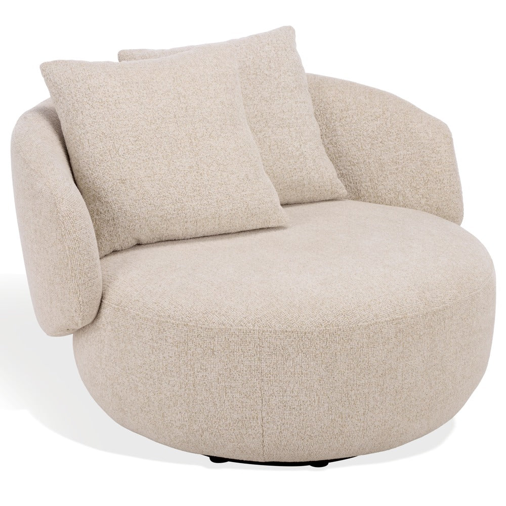 Safavieh - Karolie Swivel Chair / Taupe - SFV2407B view 3