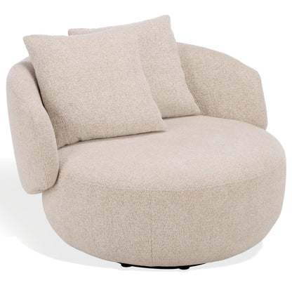 Safavieh - Karolie Swivel Chair / Taupe - SFV2407B view 3
