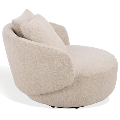 Safavieh - Karolie Swivel Chair / Taupe - SFV2407B view 4