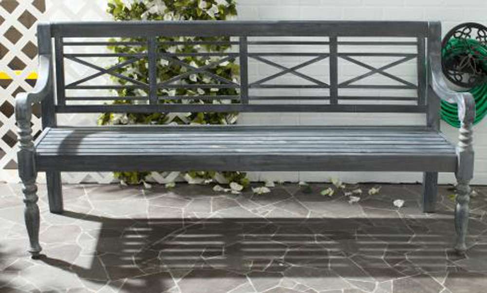 Safavieh - Karoo Bench - Ash Grey - PAT6704A veiw 2
