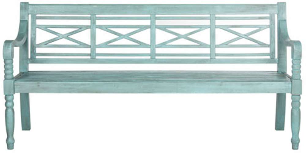 Safavieh - Karoo Bench - Beach House Blu - PAT6704C veiw 1