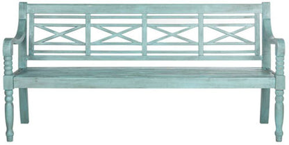 Safavieh - Karoo Bench - Beach House Blu - PAT6704C veiw 1
