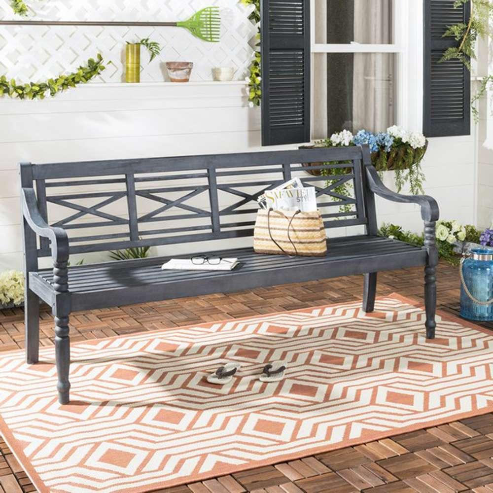 Safavieh - Karoo Bench - Dark Slate Gray - PAT6704K veiw 3