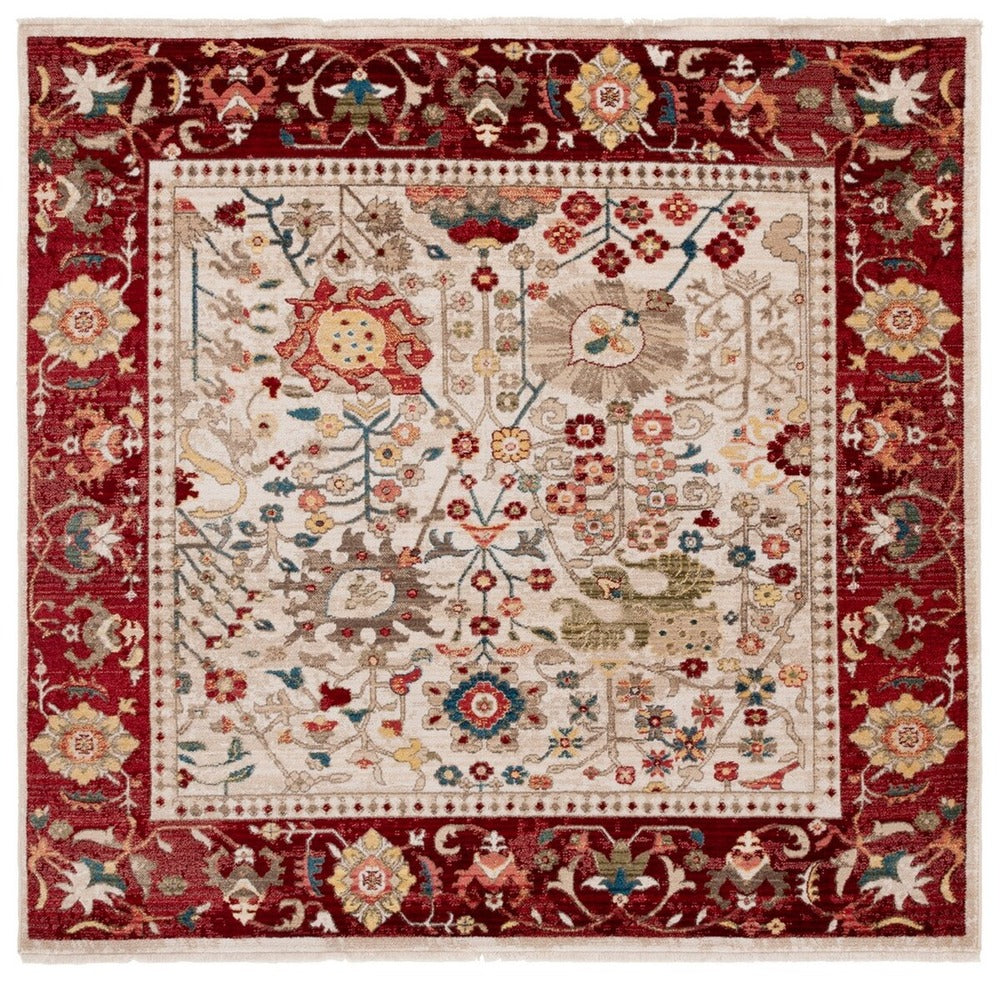 Safavieh - Kashan 303D Ivory Red - 5.1