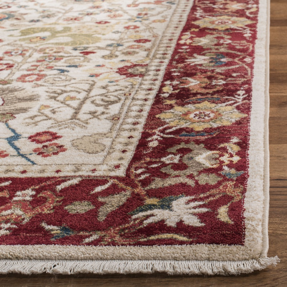 Safavieh - Kashan 303D Ivory Red - 5.1" X 5.1" - KSN303D-5SQ view 2