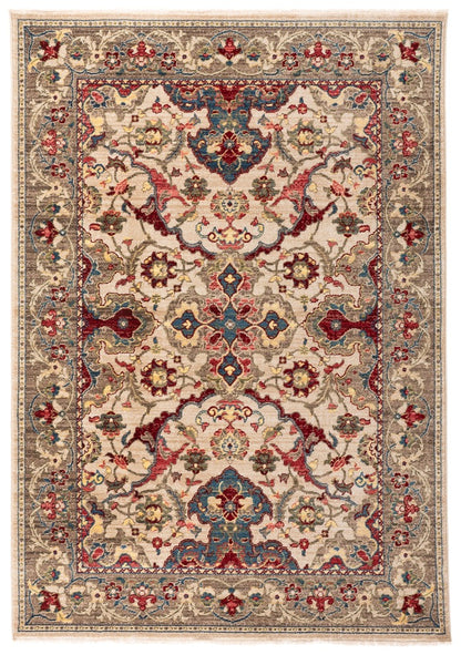 Safavieh - Kashan 307A Ivory Taupe - 10" X 14" - KSN307A-10 view 1