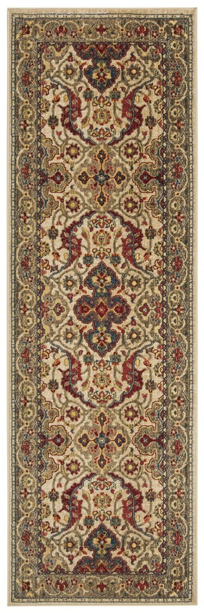 Safavieh - Kashan 307A Ivory Taupe - 2.6" X 18" - KSN307A-218 view 1