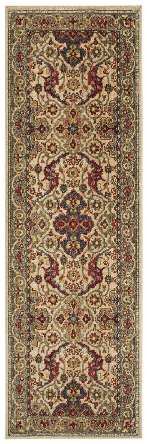 Safavieh - Kashan 307A Ivory Taupe - 2.6" X 18" - KSN307A-218 view 1