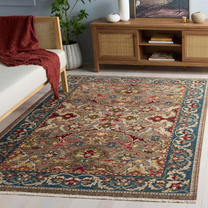 Safavieh - Kashan 307E Taupe Blue - 11" X 15" - KSN307E-1115 view 2