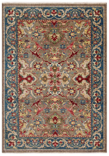 Safavieh - Kashan 307E Taupe Blue - 2.6" X 22" - KSN307E-222 view 1