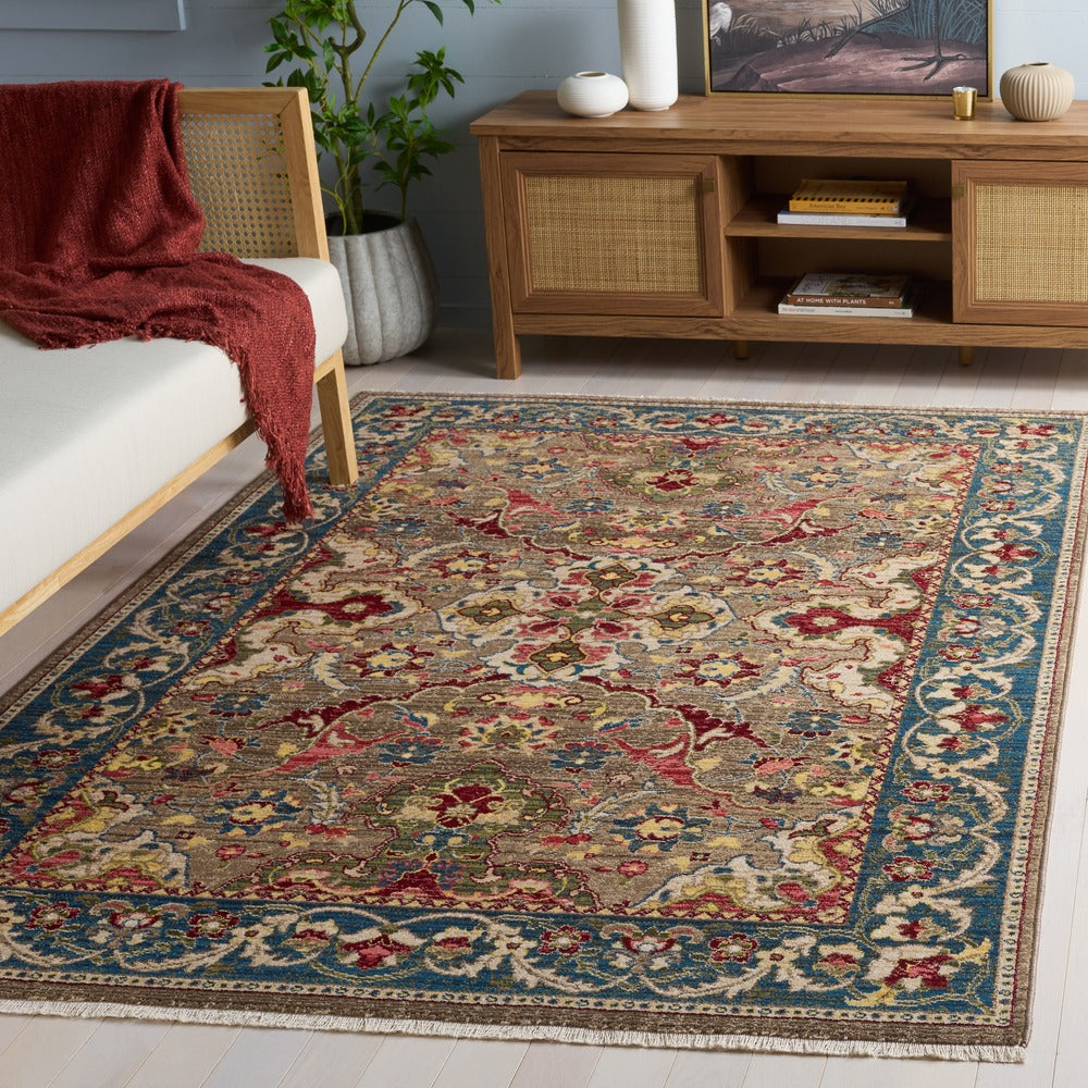 Safavieh - Kashan 307E Taupe Blue - 2.6" X 22" - KSN307E-222 view 2