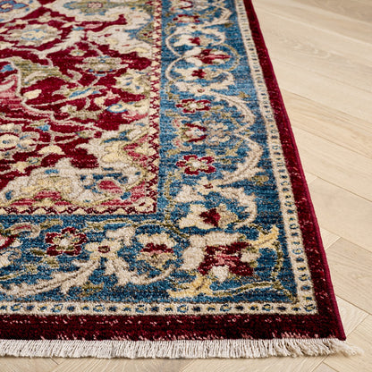 Safavieh - Kashan 307Q Red Blue - 6" X 8" - KSN307Q-68 view 3