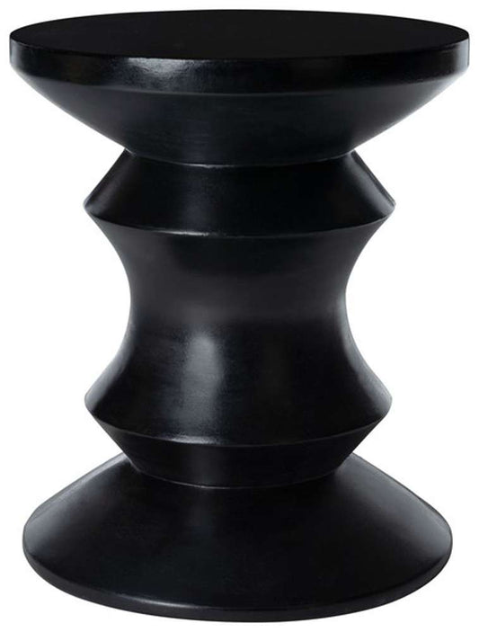 Safavieh - Katara Concrete Accent Stool - Black - VNN1034C veiw 1