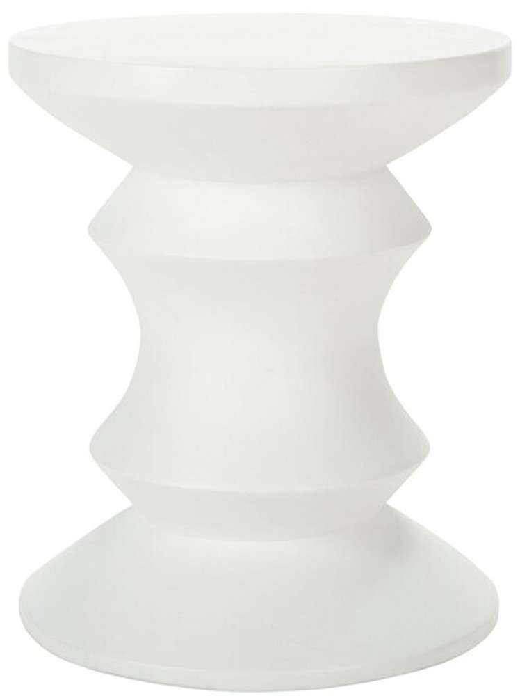 Safavieh - Katara Concrete Accent Stool - Ivory - VNN1034B veiw 1