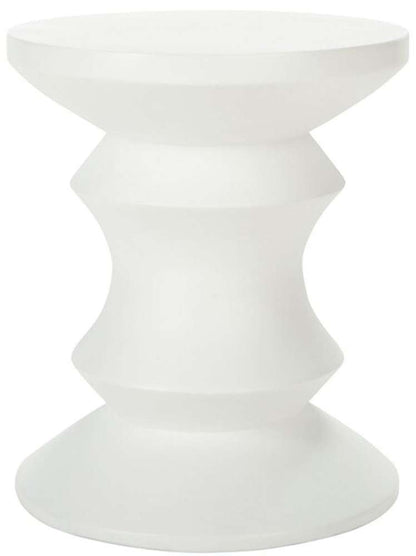 Safavieh - Katara Concrete Accent Stool - Ivory - VNN1034B veiw 1