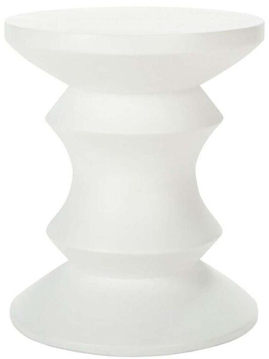 Safavieh - Katara Concrete Accent Stool - Ivory - VNN1034B veiw 1