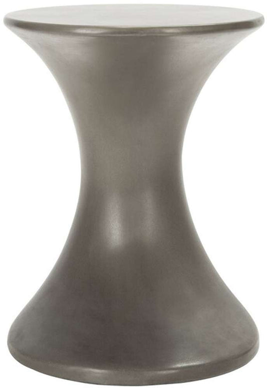 Safavieh - Kavita Concrete Accent Stool - Dark Grey - VNN1035A veiw 1