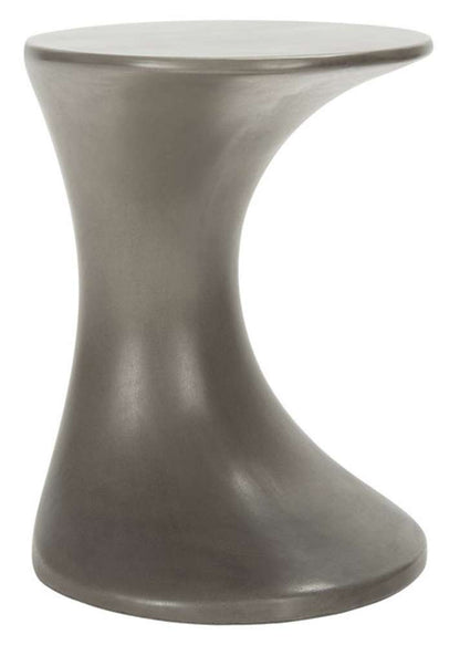 Safavieh - Kavita Concrete Accent Stool - Dark Grey - VNN1035A veiw 4