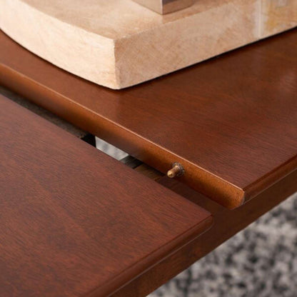 Safavieh - Kay Extension Dining Table - Walnut - DTB1406B veiw 2