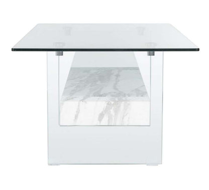 Safavieh - Kayley Coffee Table - Glass - White - COF7004E veiw 4