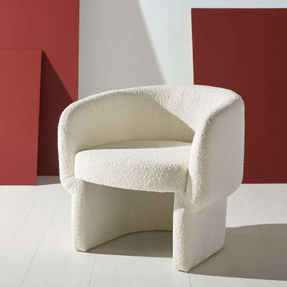 Safavieh - Couture - Kellyanne Modern Accent Chair - Ivory - SFV5023A veiw 3