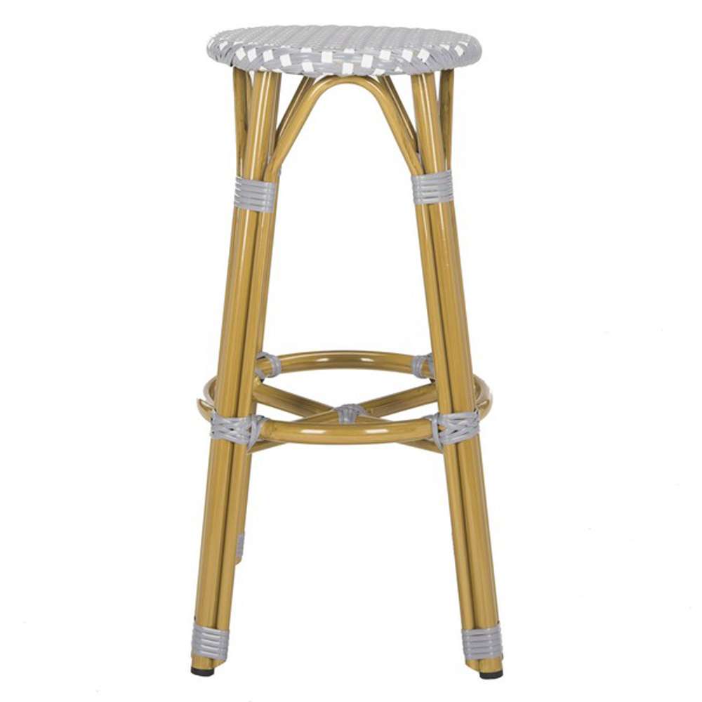 Safavieh - Kelsey Counter Stool - Grey - White - PAT4018B veiw 1