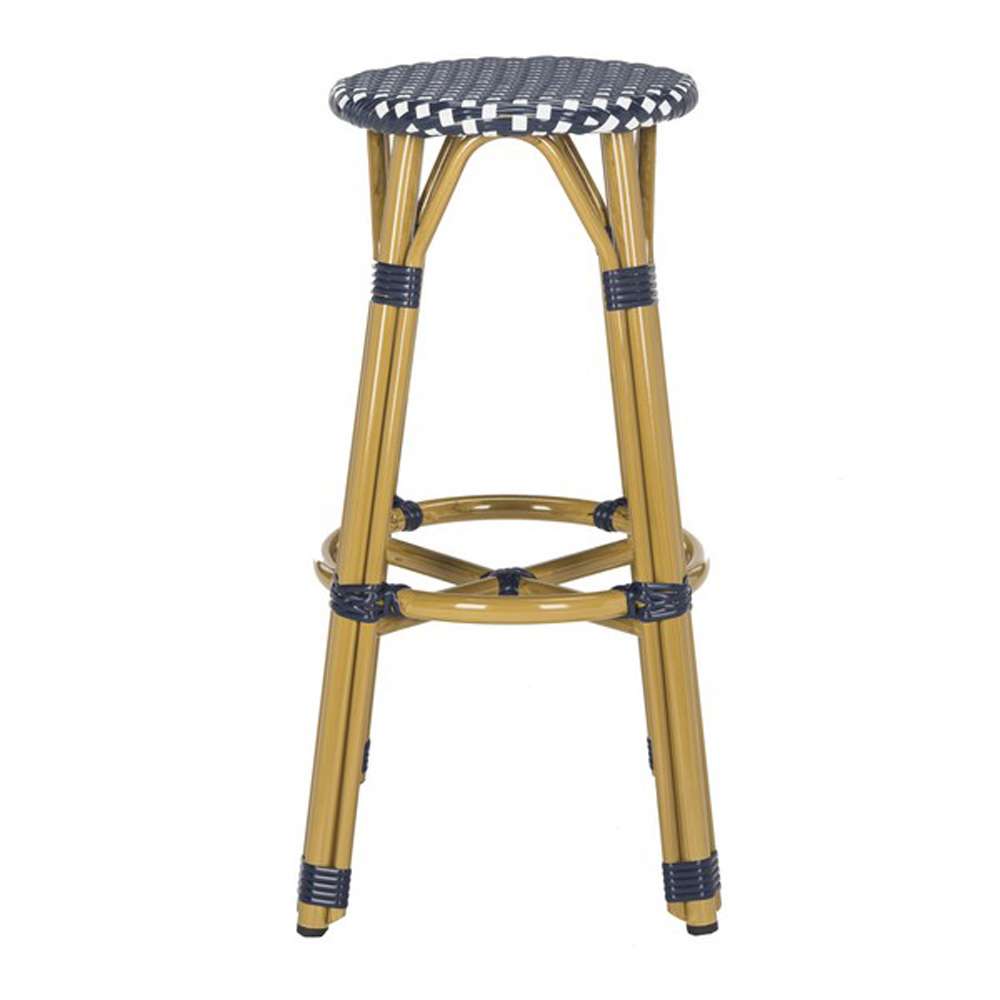 Safavieh - Kelsey Counter Stool - Navy - White - PAT4018A veiw 1