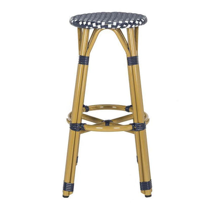 Safavieh - Kelsey Counter Stool - Navy - White - PAT4018A veiw 1