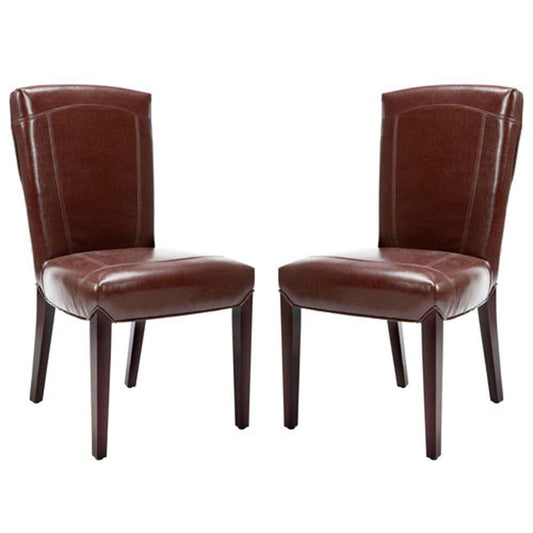 Safavieh - Ken Side Chair - Brown  (Set of 2) - HUD8200A-SET2 veiw 1