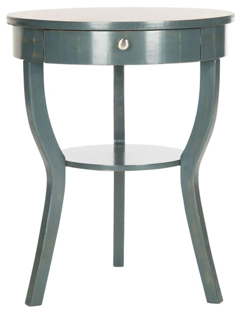 Safavieh - Kendra End Table - Dark Teal - AMH6620B veiw 1