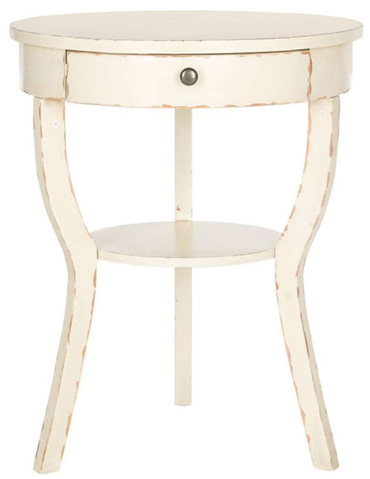 Safavieh - Kendra End Table - Vintage Cream - AMH6620D veiw 1