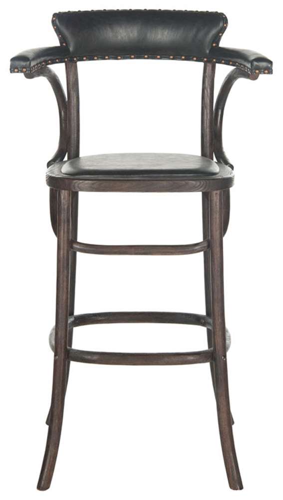 Safavieh - Kenny Barstool - Antique Black - MCR4687A veiw 1